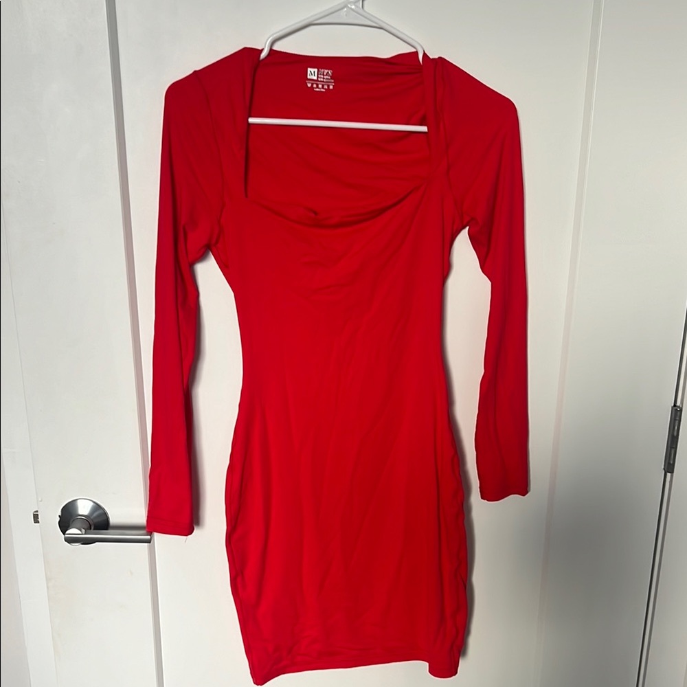 Amazon Essentials Red Mini Dress